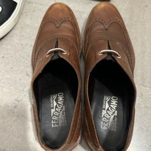 Salvatore Ferragamo Wingtip Oxford